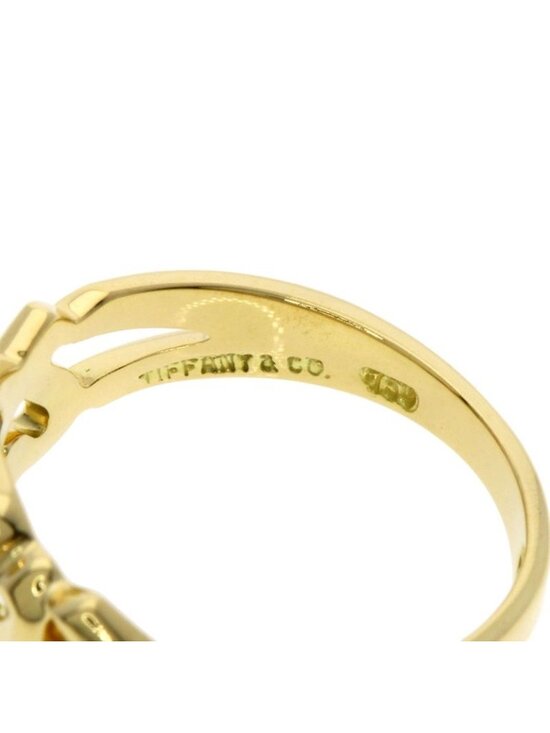 Tiffany & Co Triple Loving Heart Ring 18k Yellow Gold main image 2